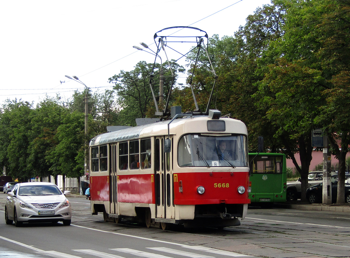 Киев, Tatra T3SUCS № 5668