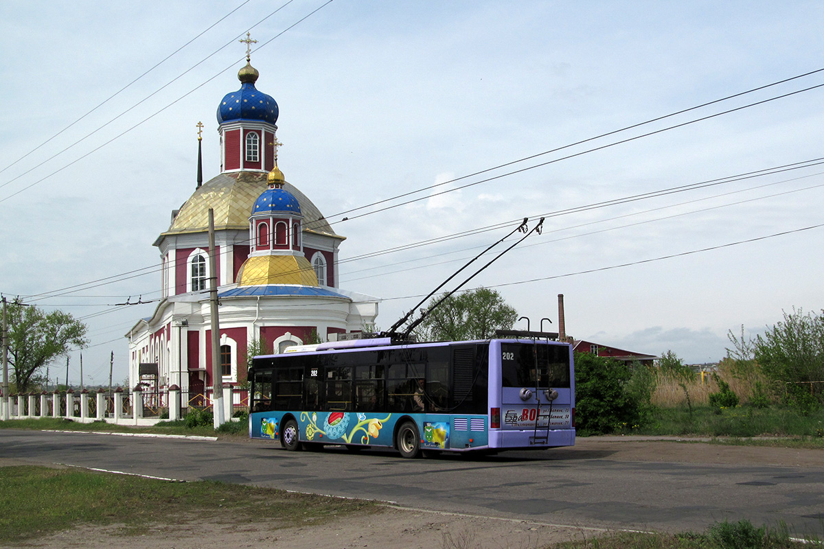 Sloviansk, LAZ E183A1 № 202
