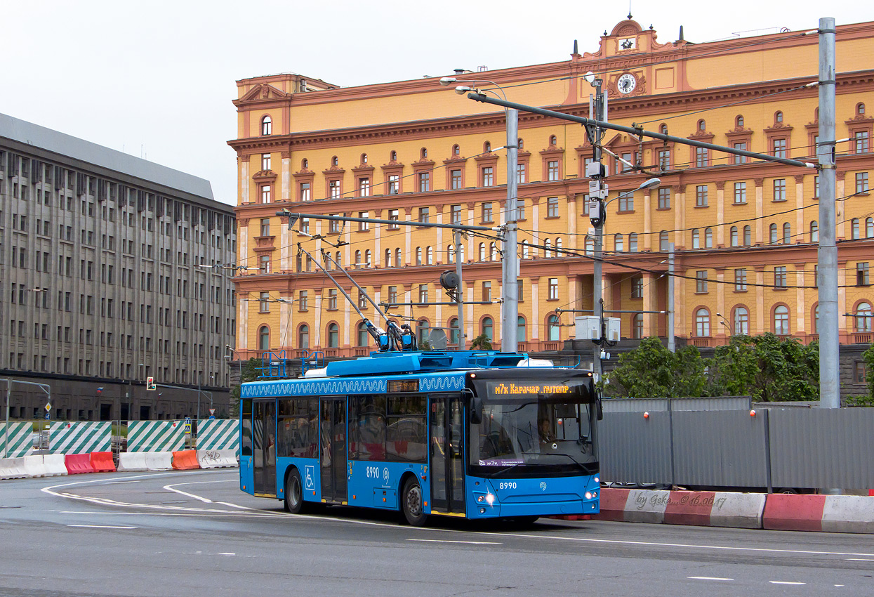 Москва, СВАРЗ-МАЗ-6275 № 8990
