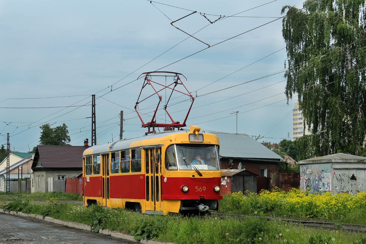 Yekaterinburg, Tatra T3SU # 569 Yekaterinburg, Tatra T3SU # 569