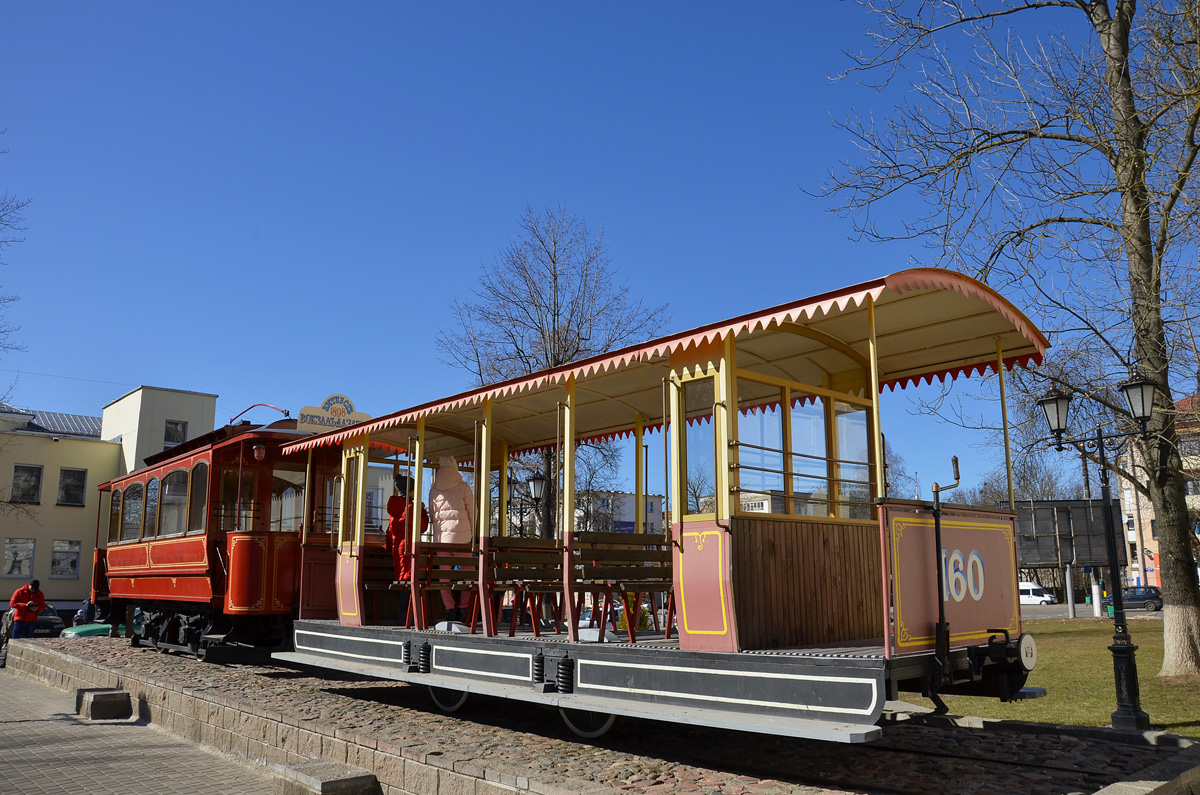 Витебск, Двухосный прицепной вагон № 160