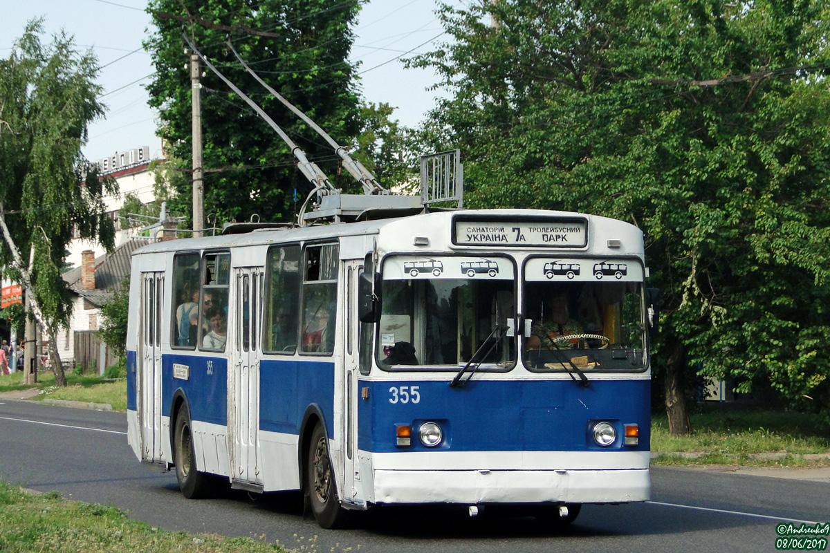 Черкаси, ЗиУ-682Г [Г00] № 355