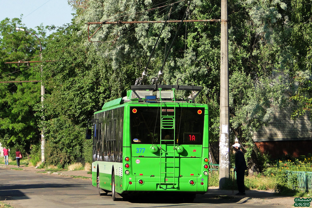 Черкассы, Богдан Т70117 № 377