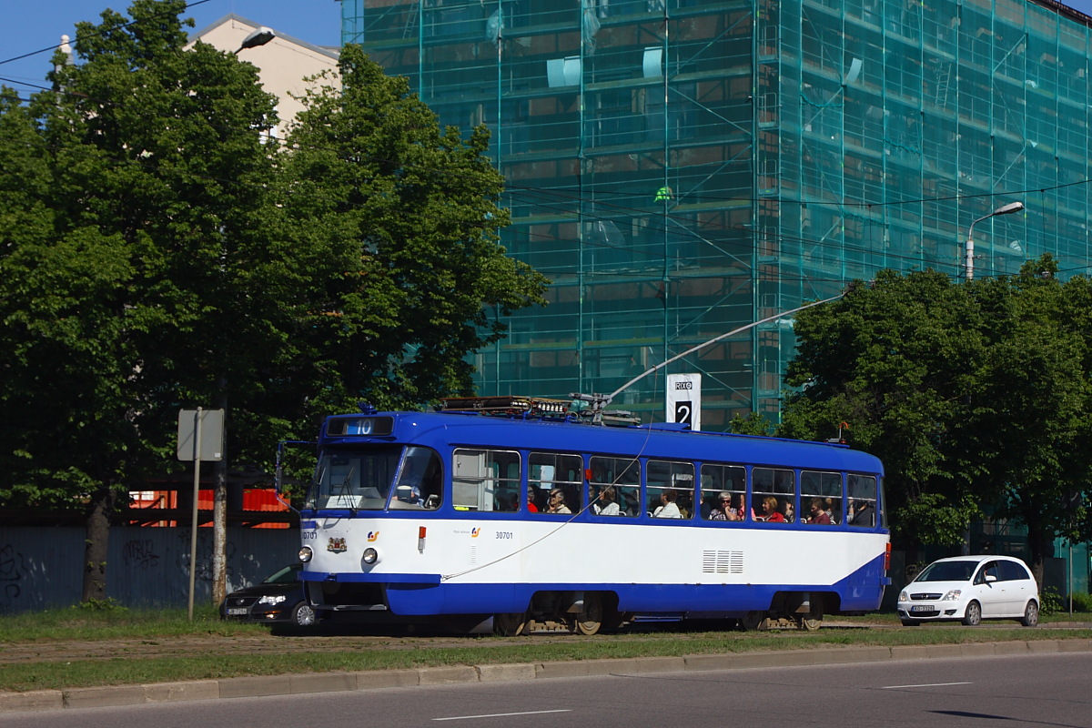 Рига, Tatra T3A № 30701