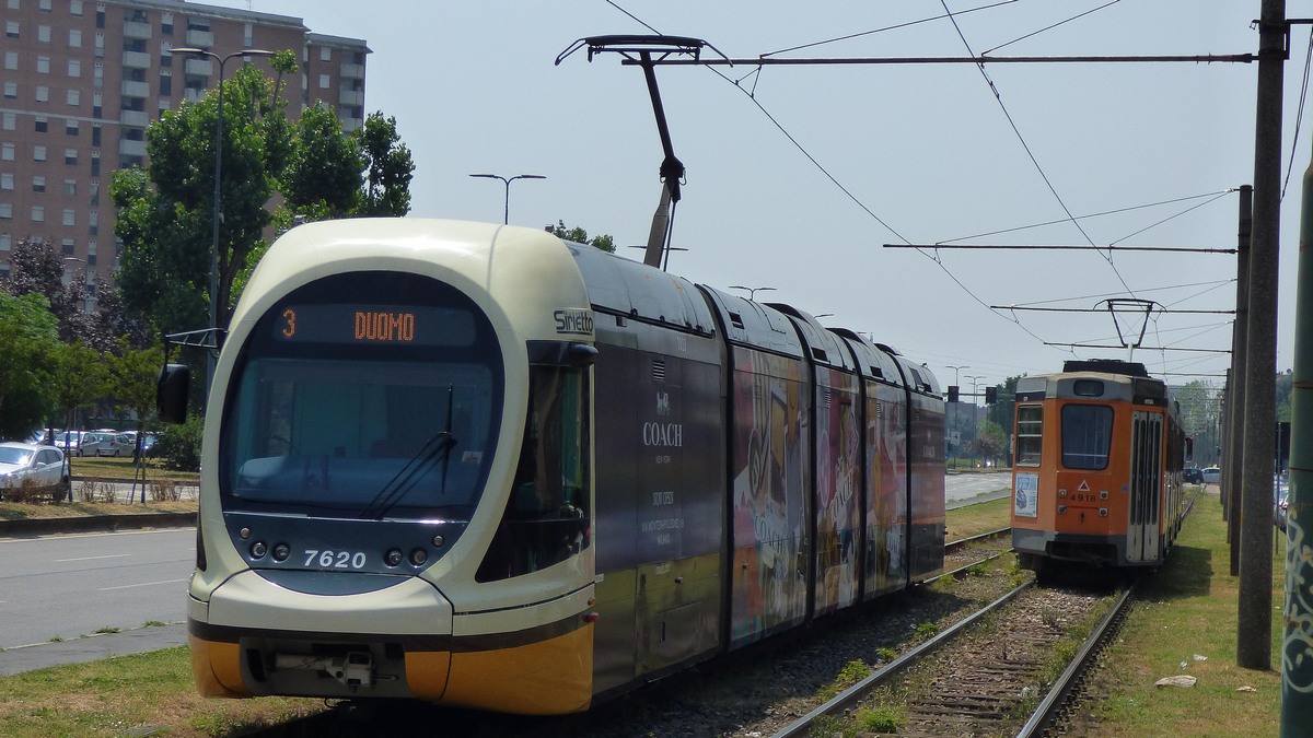 Милан, AnsaldoBreda Sirio № 7620
