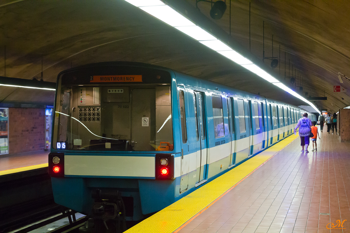 Монреаль, Bombardier MR-73 моторный № 79-623; Монреаль — Métro de Montréal -> Ligne orange