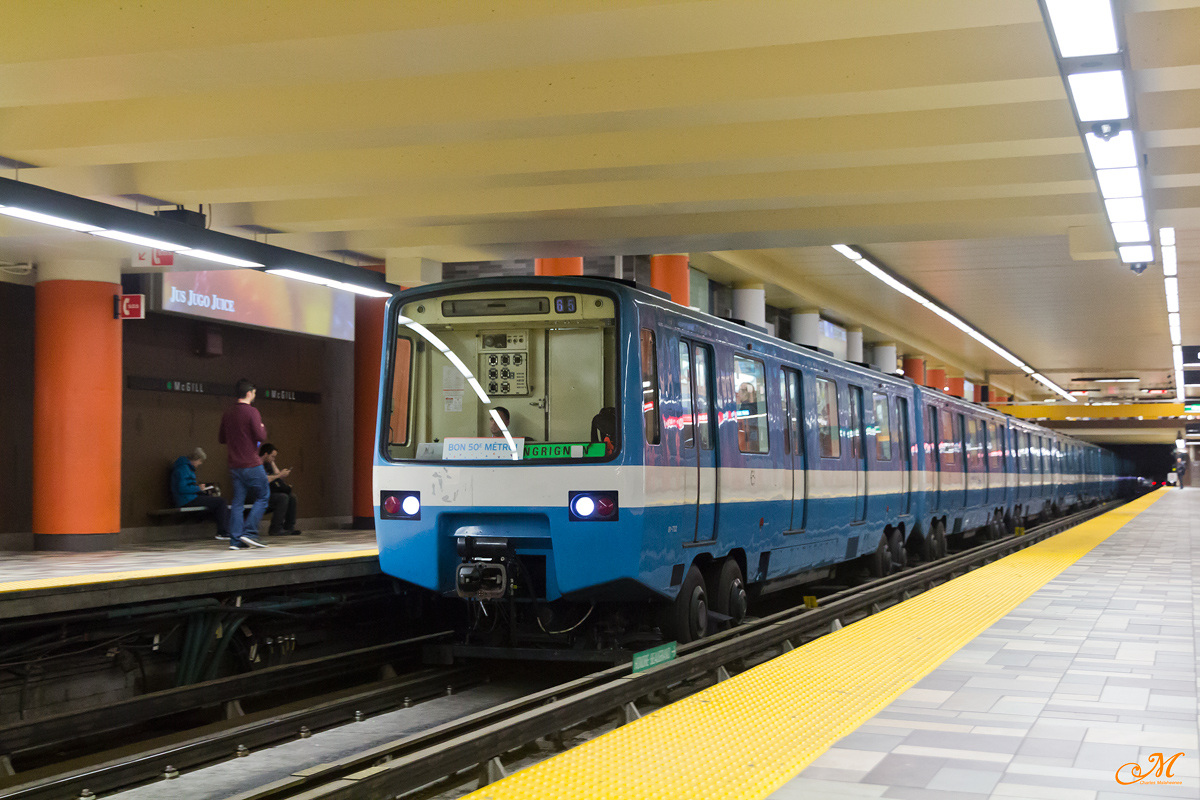 Монреаль, Canadian Vickers MR-63 моторный № 81-733; Монреаль — Métro de Montréal -> Ligne verte