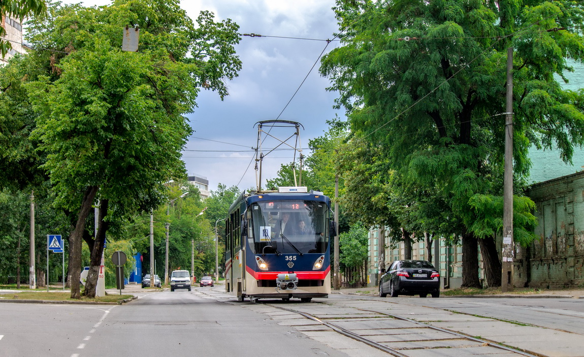 Kyjiw, K1M Nr. 355; Kyjiw — Tram parade 17.06.2017