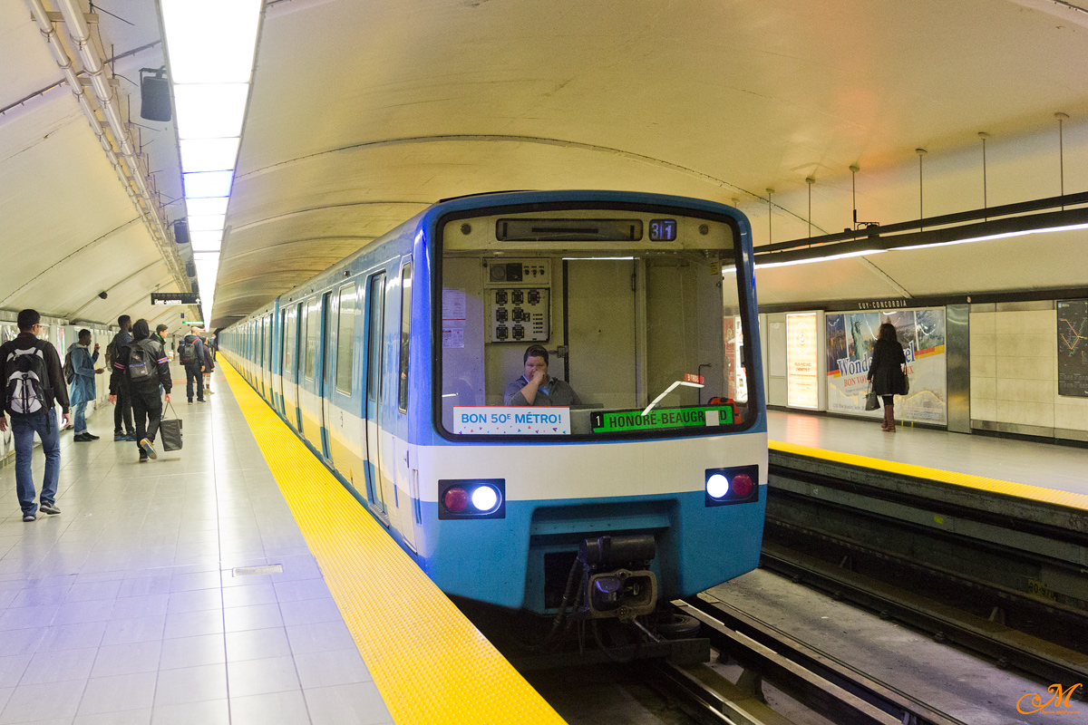 Монреаль, Canadian Vickers MR-63 моторный № 81-585; Монреаль — Métro de Montréal -> Ligne verte