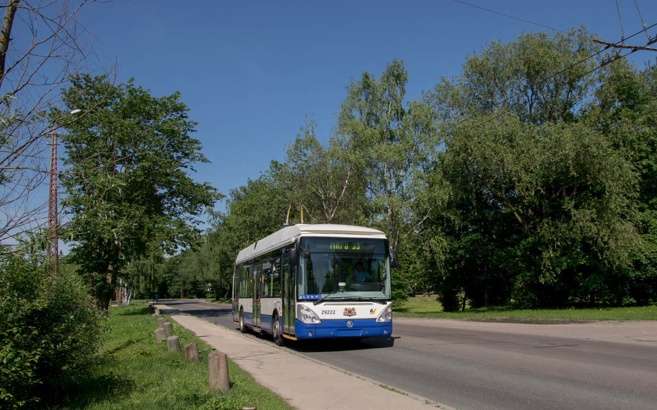 Рига, Škoda 24Tr Irisbus Citelis № 29222 Рига, Škoda 24Tr Irisbus Citelis № 29222