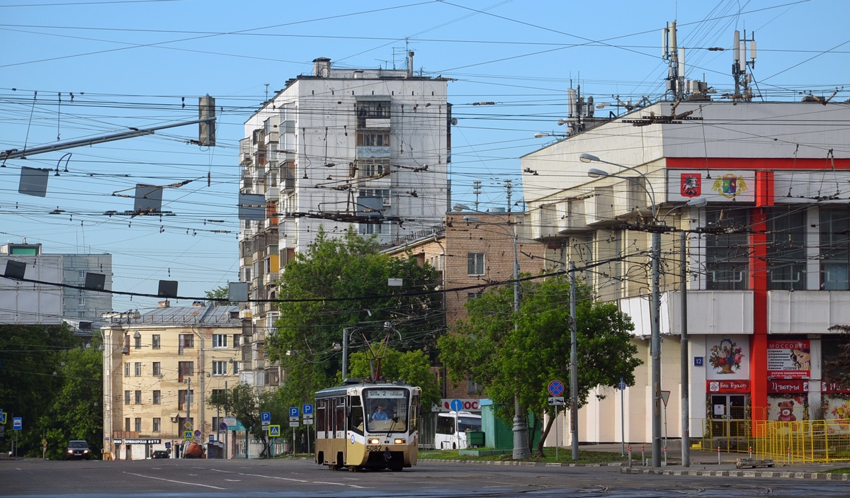 Moskwa — Tram lines: Eastern Administrative District