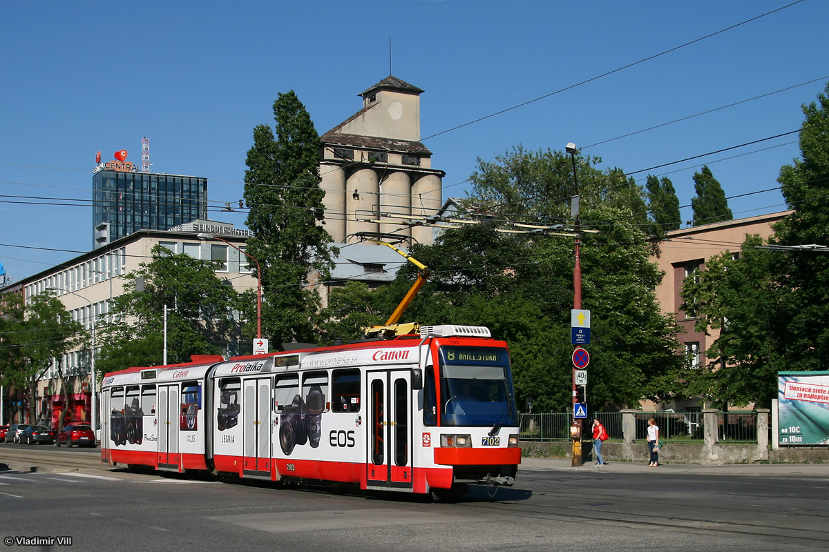 Pressburg, Tatra K2S Nr. 7102