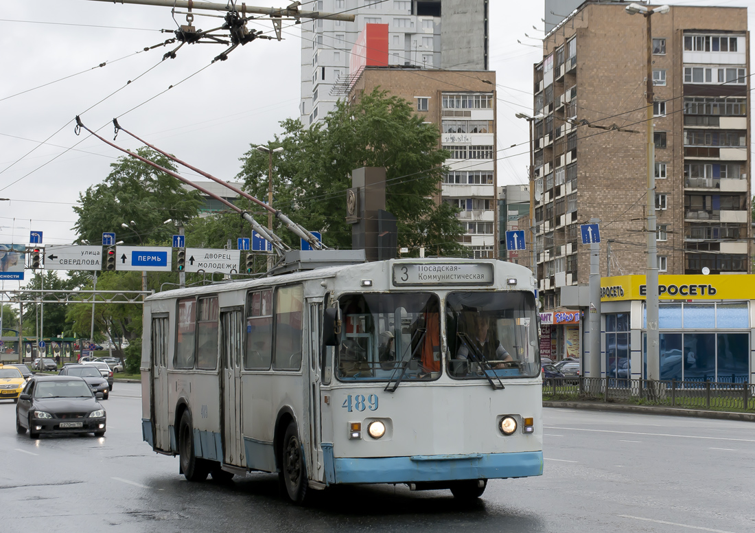 Єкатеринбург, ЗиУ-682В-012 [В0А] № 489