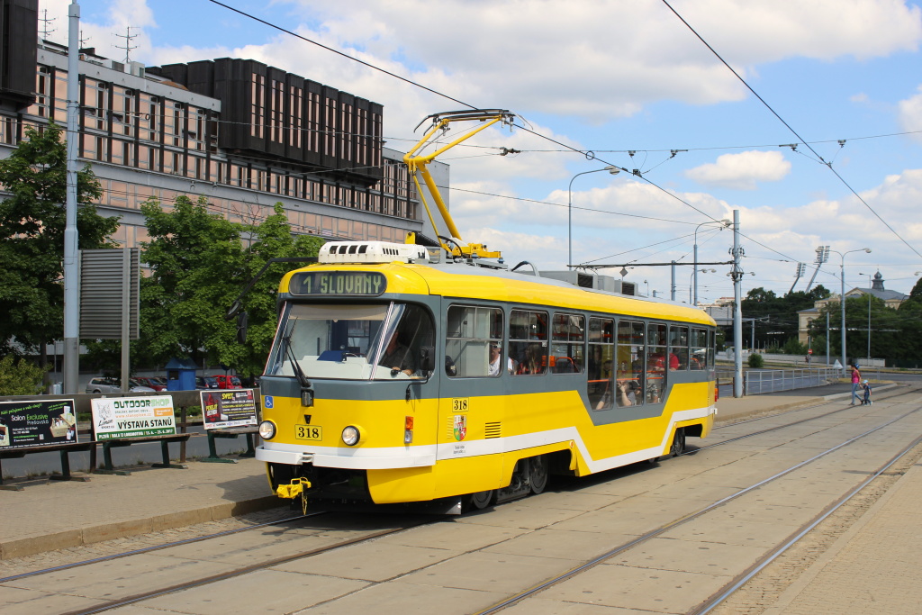 Plzeň, Tatra T3R.PLF Nr. 318
