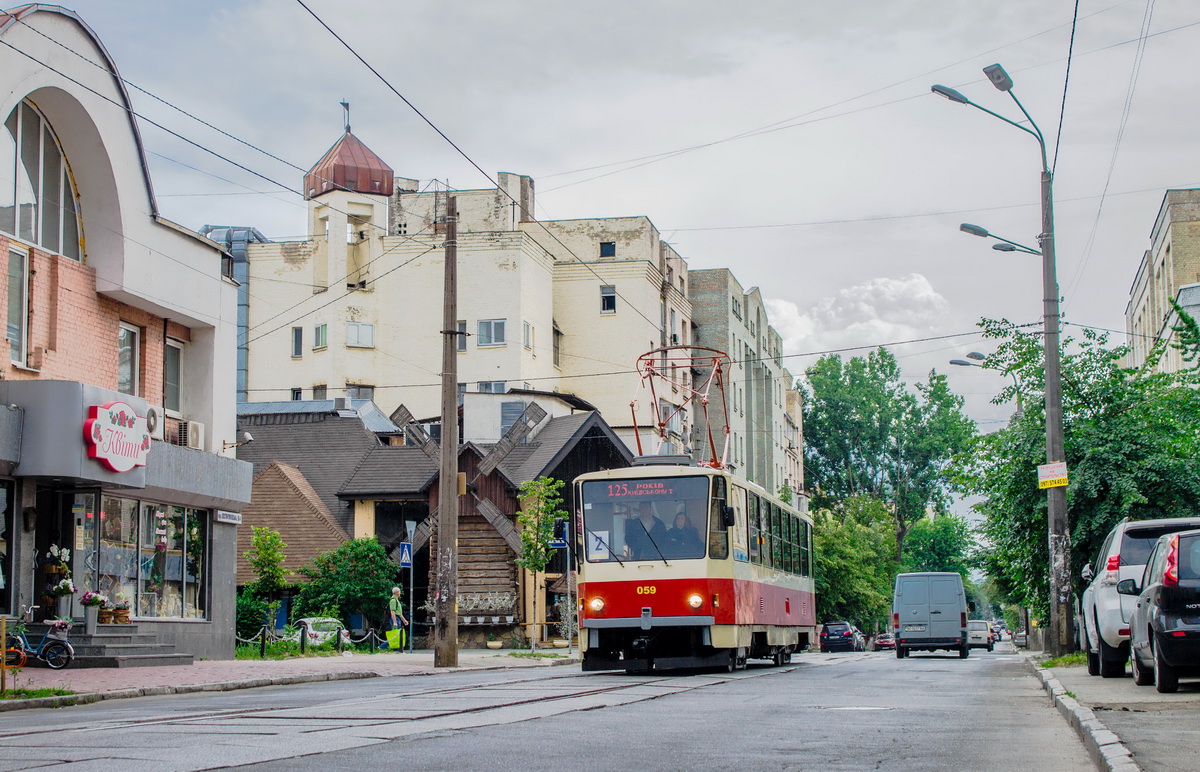 Киев, Tatra T6B5SU № 059; Киев — Парад трамваев 17.06.2017