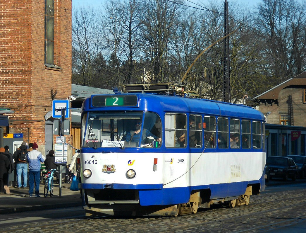 Рига, Tatra T3A № 30046