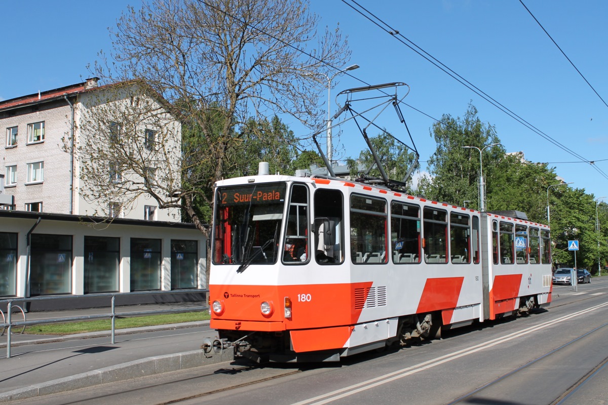 Таллин, Tatra KT4D № 180