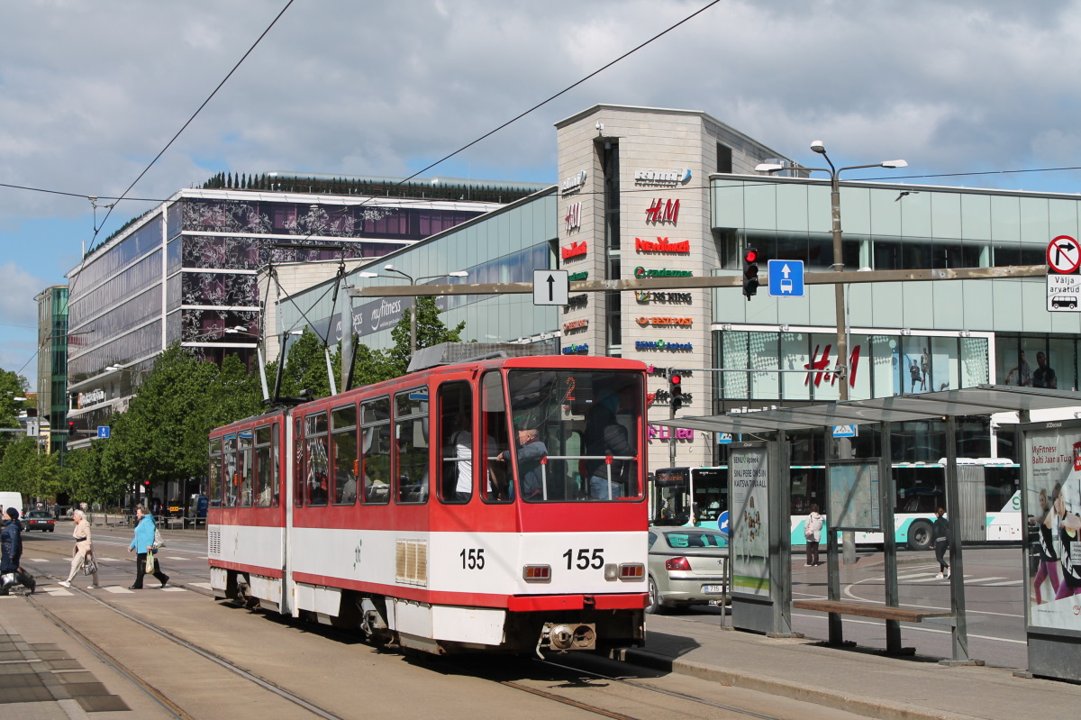 Таллин, Tatra KT4D № 155