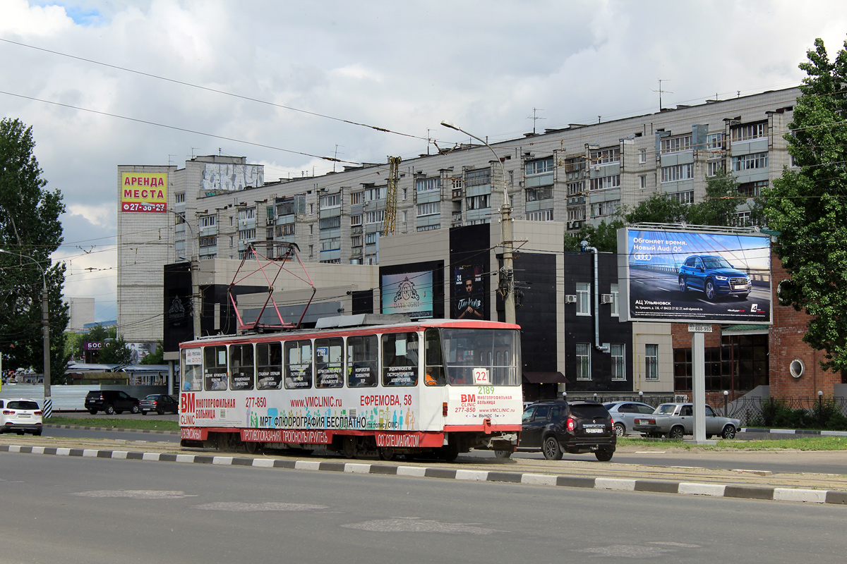 Ulyanovsk, Tatra T6B5SU № 2189