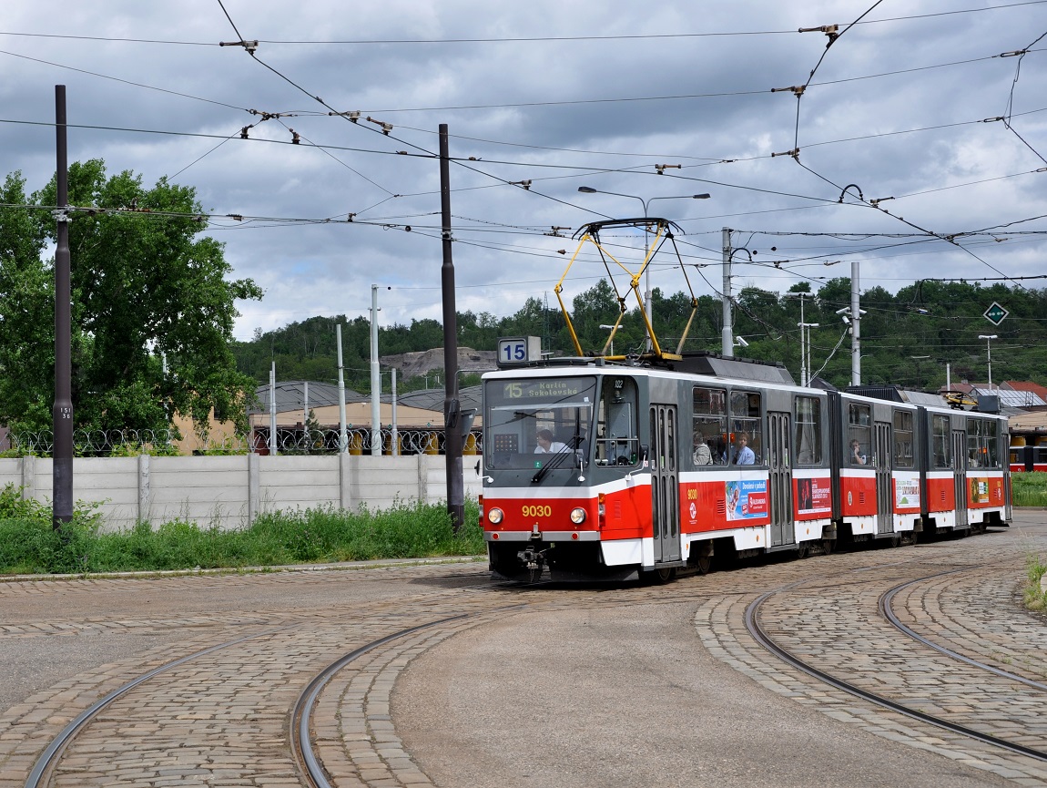 Прага, Tatra KT8D5 № 9030