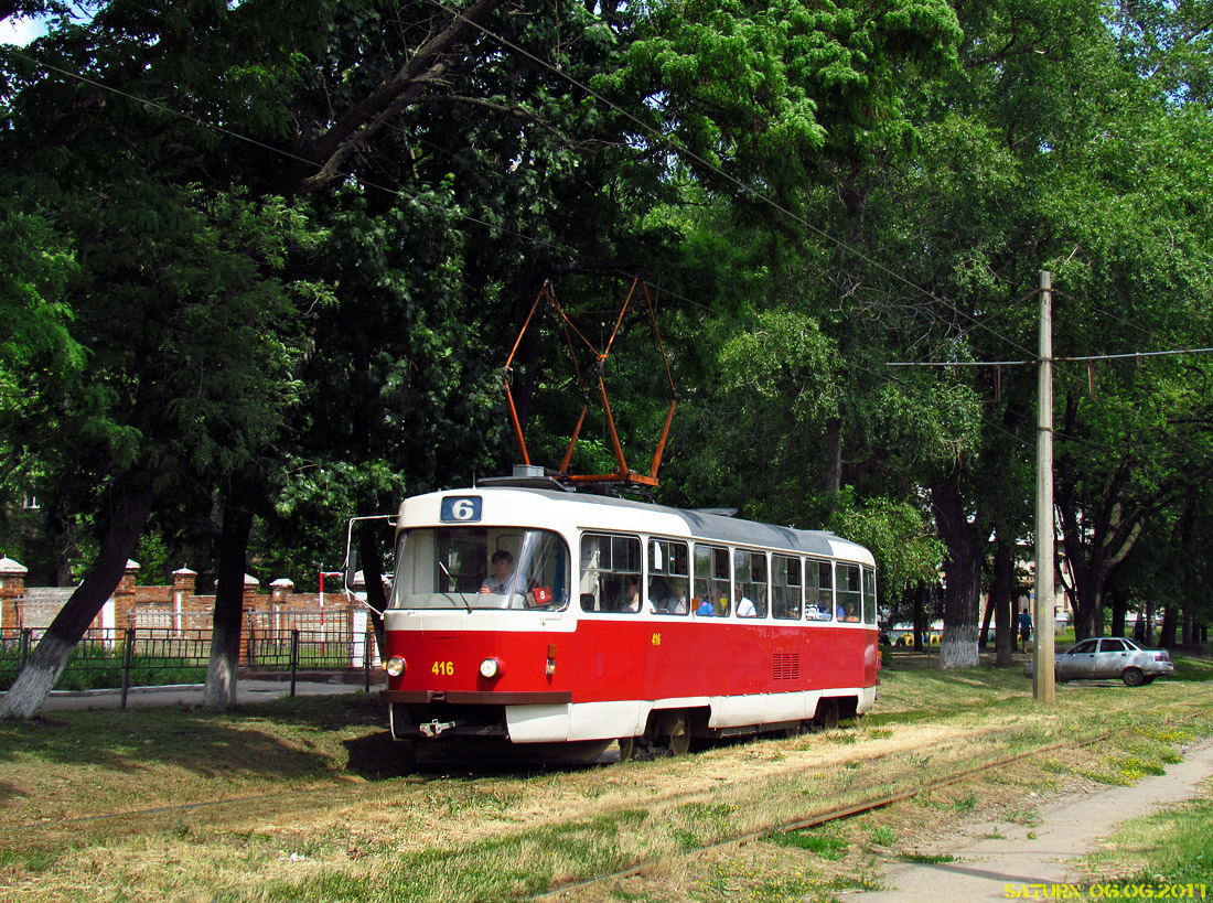 Харьков, Tatra T3SUCS № 416