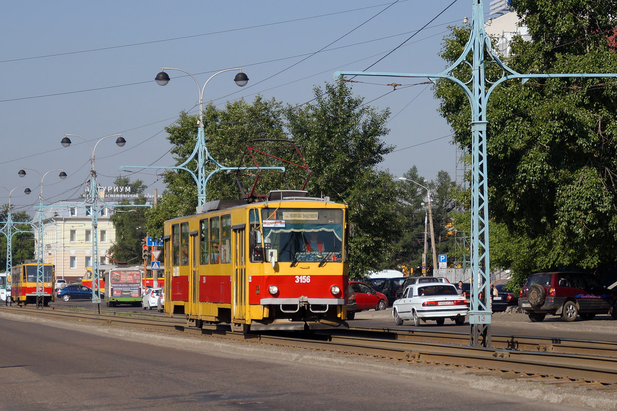 Барнаул, Tatra T6B5SU № 3156