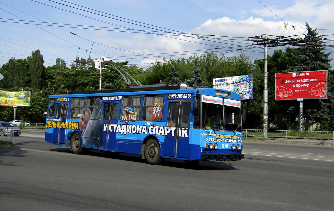 Крымский троллейбус, Škoda 14Tr89/6 № 8101