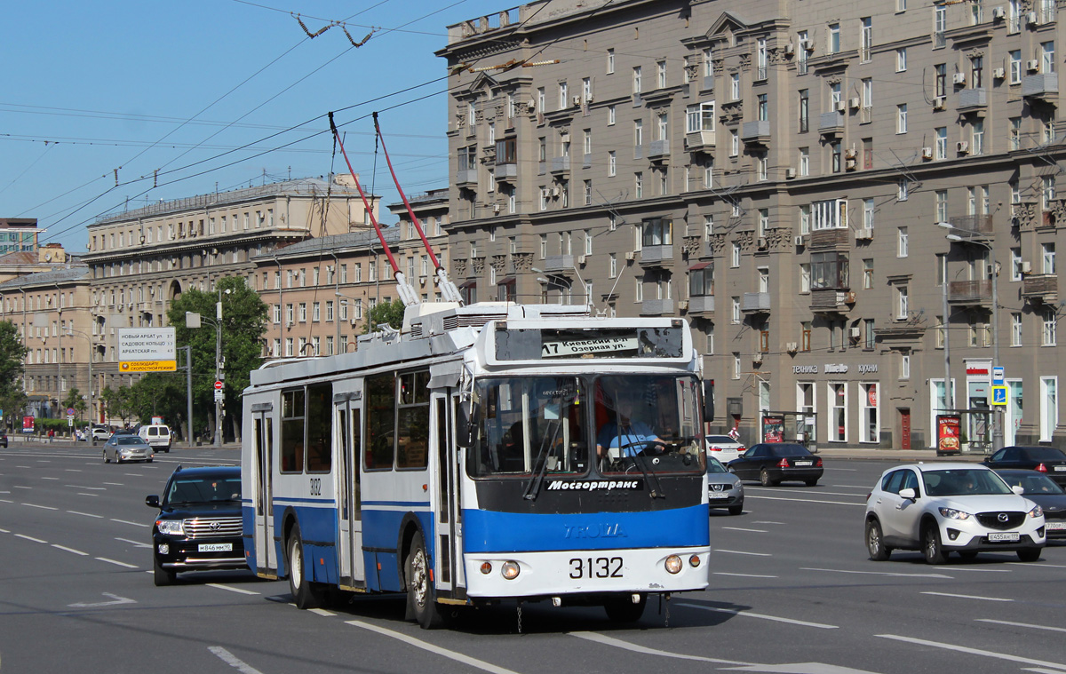 Москва, ЗиУ-682Г-016.02 (с широкой 1-й дверью) № 3132