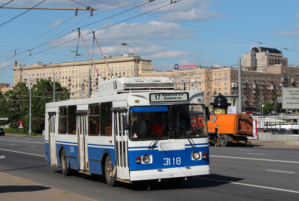Москва, ЗиУ-682ГМ1 (с широкой передней дверью) № 3118