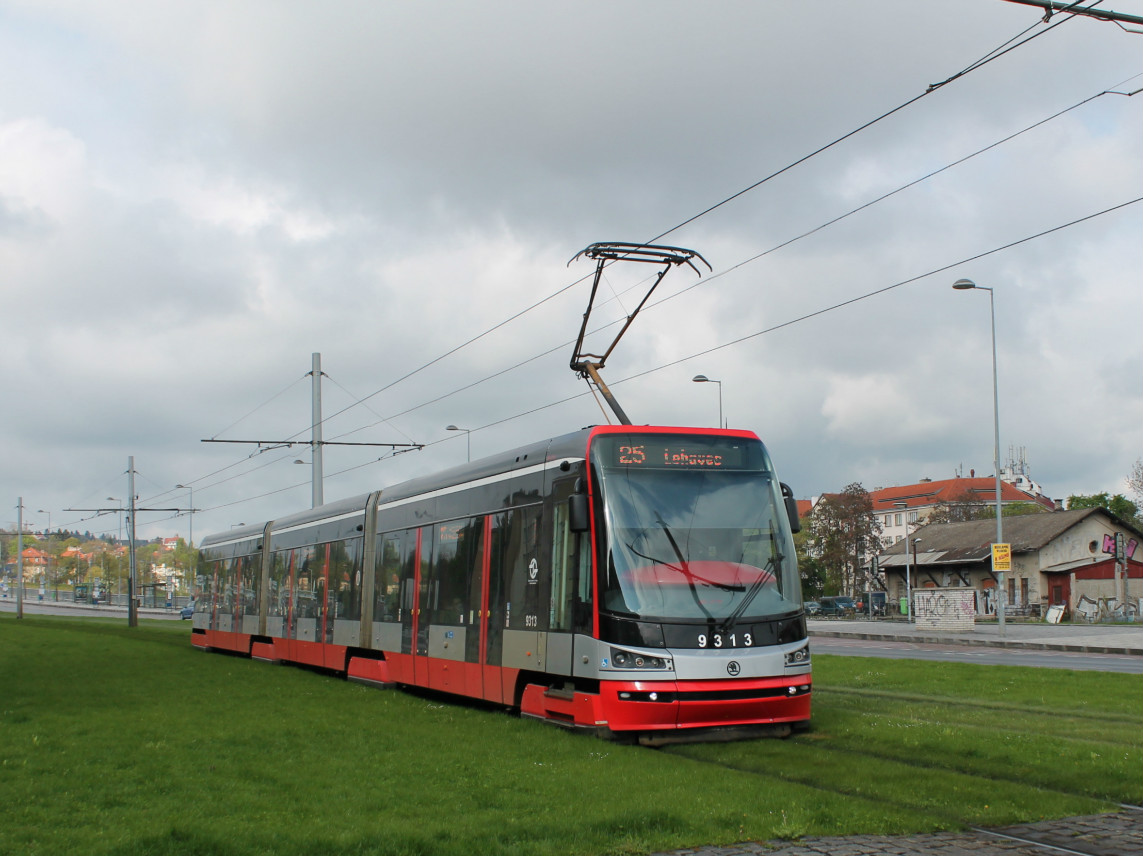 Прага, Škoda 15T3 ForCity Alfa Praha № 9313