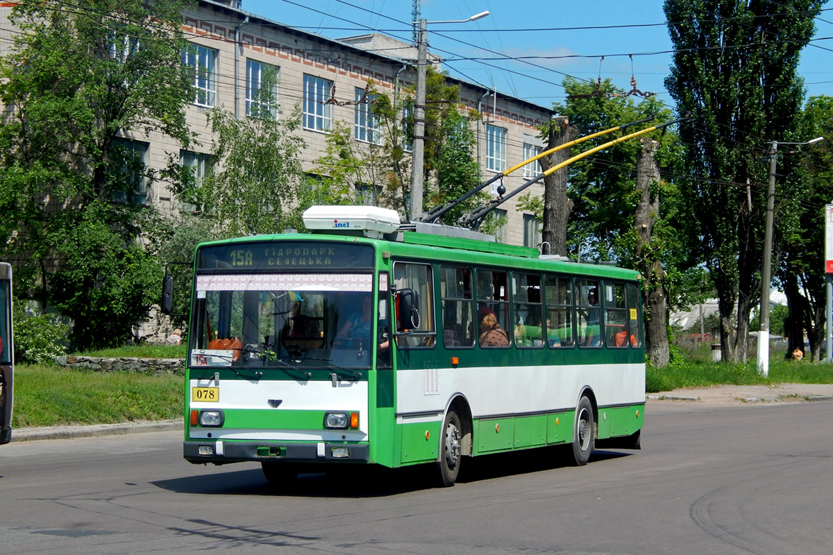 Житомир, Škoda 14TrM № 078