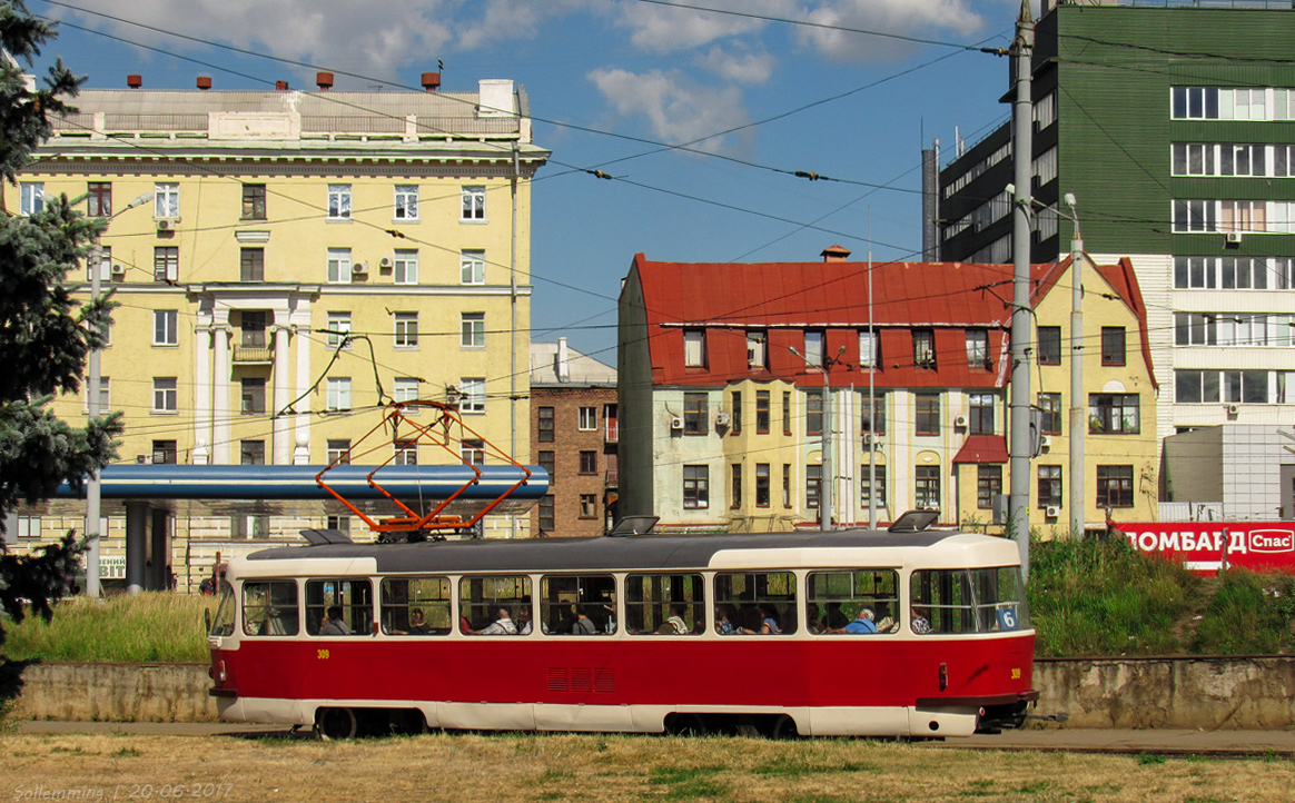 Харьков, Tatra T3SUCS № 309