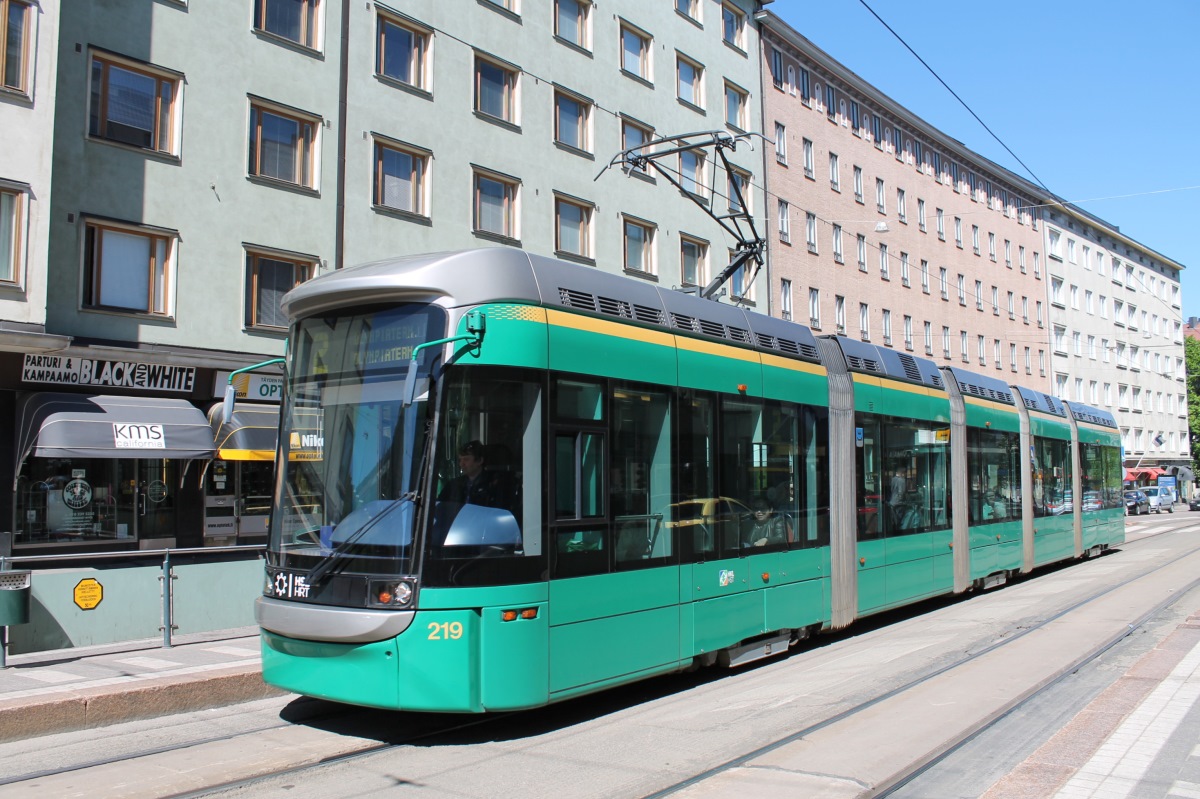 Хельсинки — Эспоо, Bombardier Variotram MLRV1 № 219