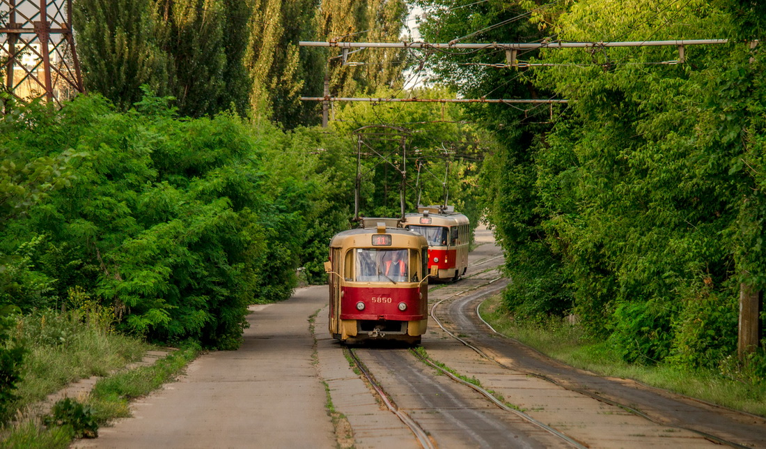 Киев, Tatra T3SU № 5850 Киев, Tatra T3SU № 5850