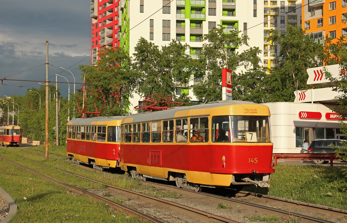 Yekaterinburg, Tatra T3SU № 145