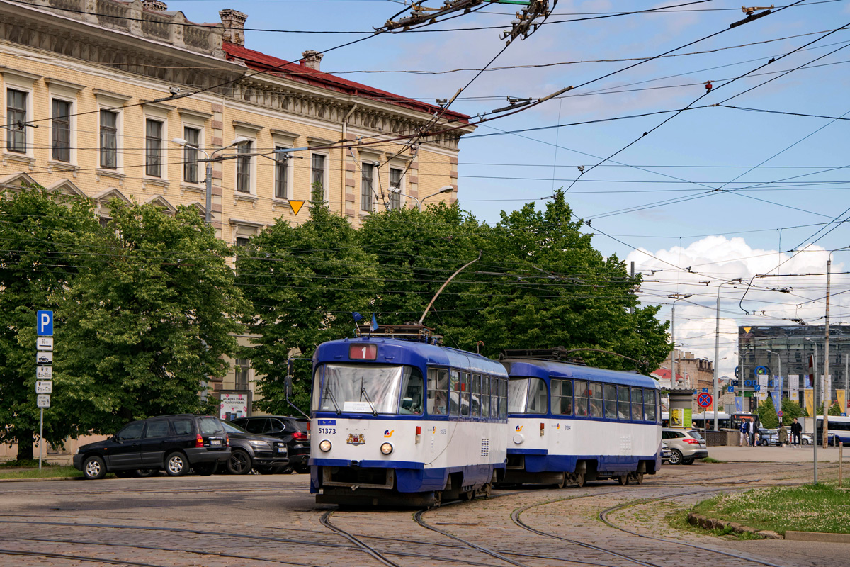 Рига, Tatra T3A № 51373