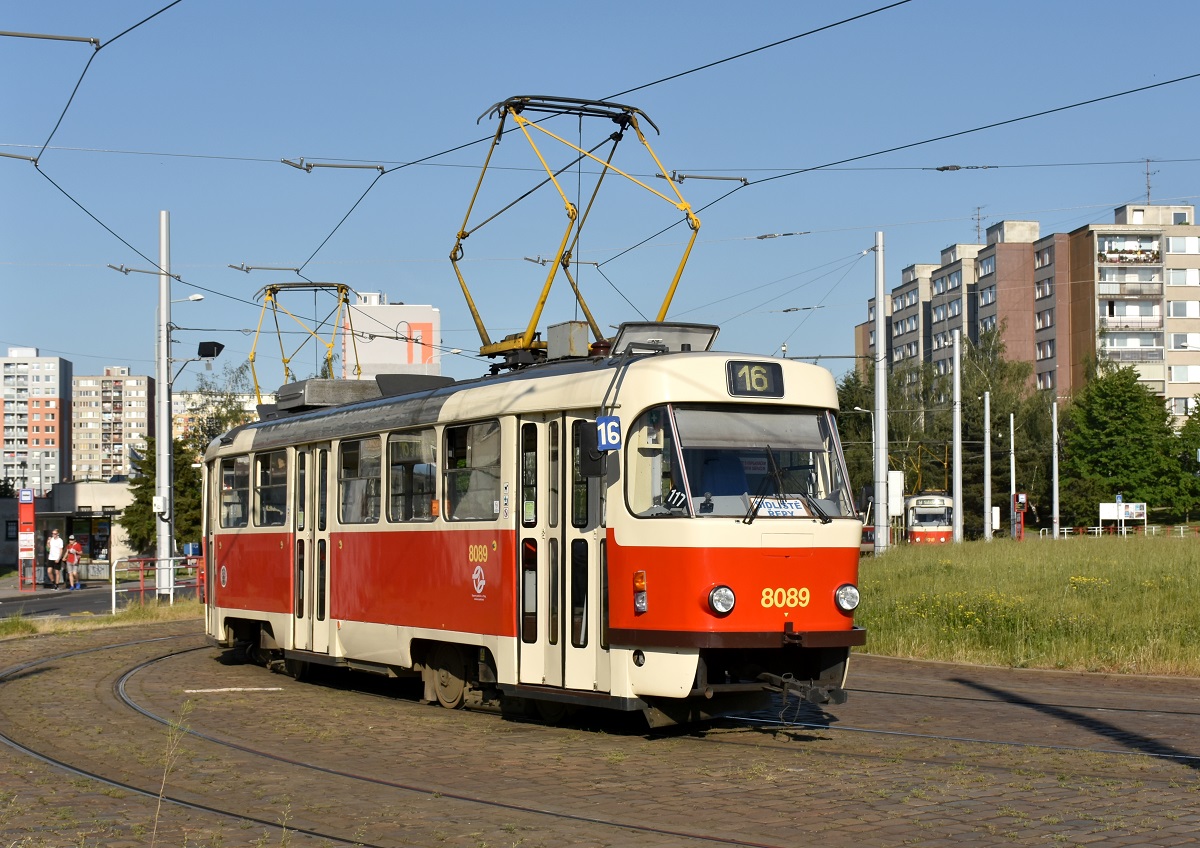 Prague, Tatra T3M2-DVC # 8089 Prague, Tatra T3M2-DVC # 8089