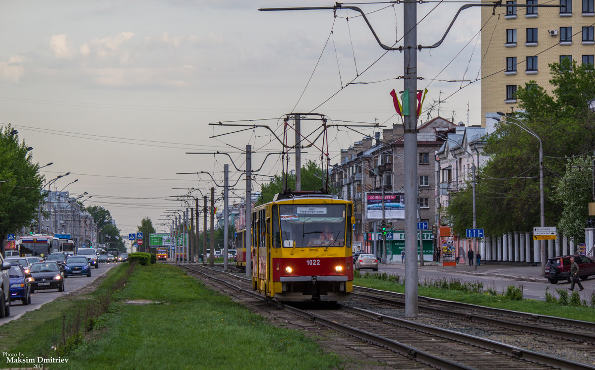 Barnaul, Tatra T6B5SU № 1022