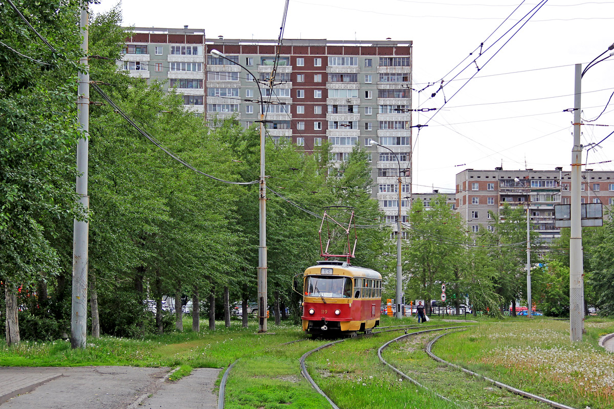 Екатеринбург, Tatra T3SU (двухдверная) № 119