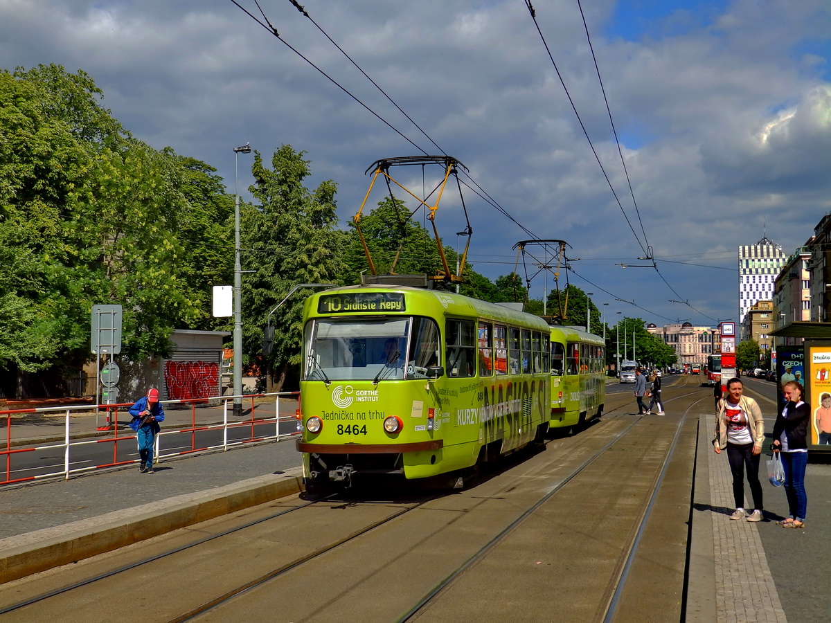 Прага, Tatra T3R.P № 8464