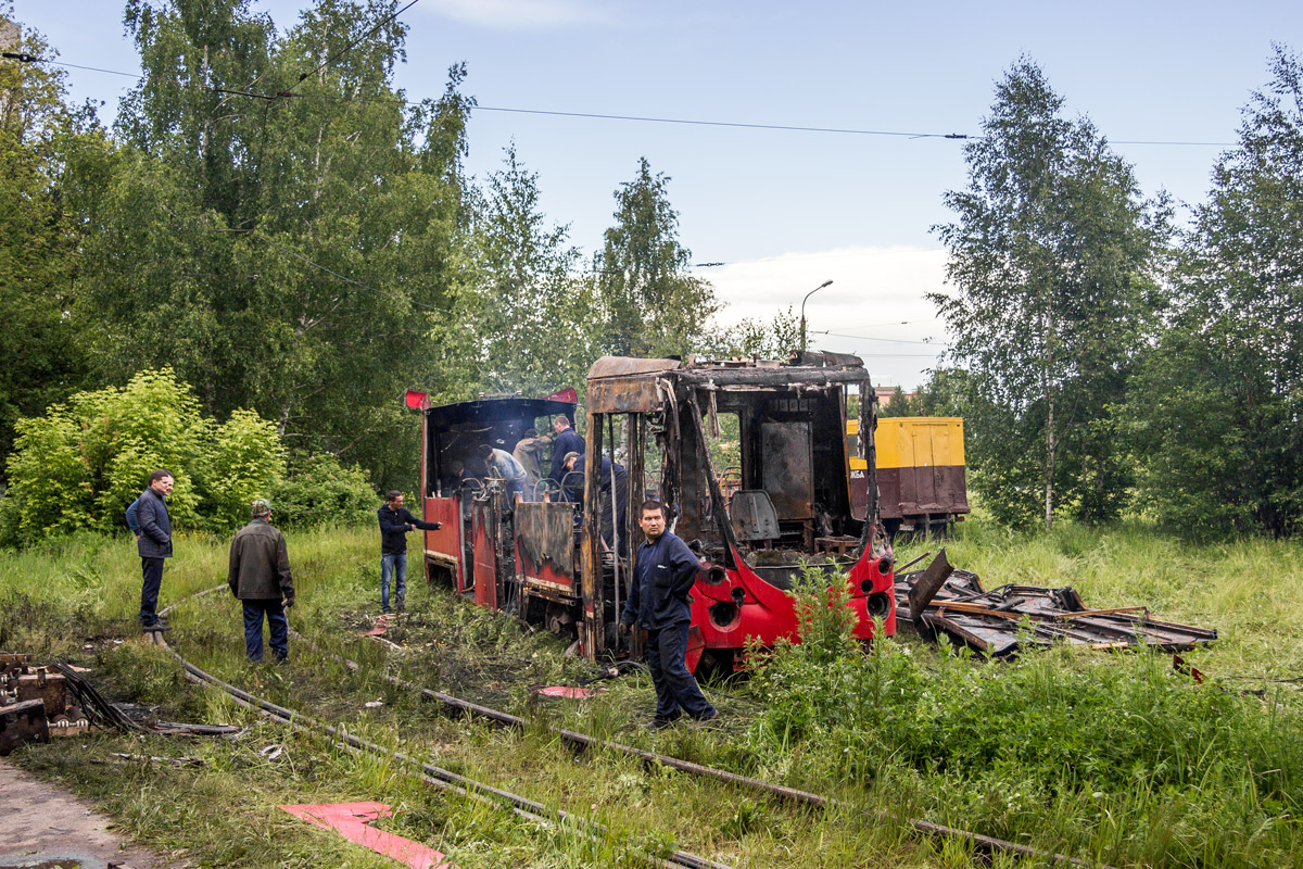 Казань, 71-134АЭ (ЛМ-99АЭ) № 1201; Казань — Пожары