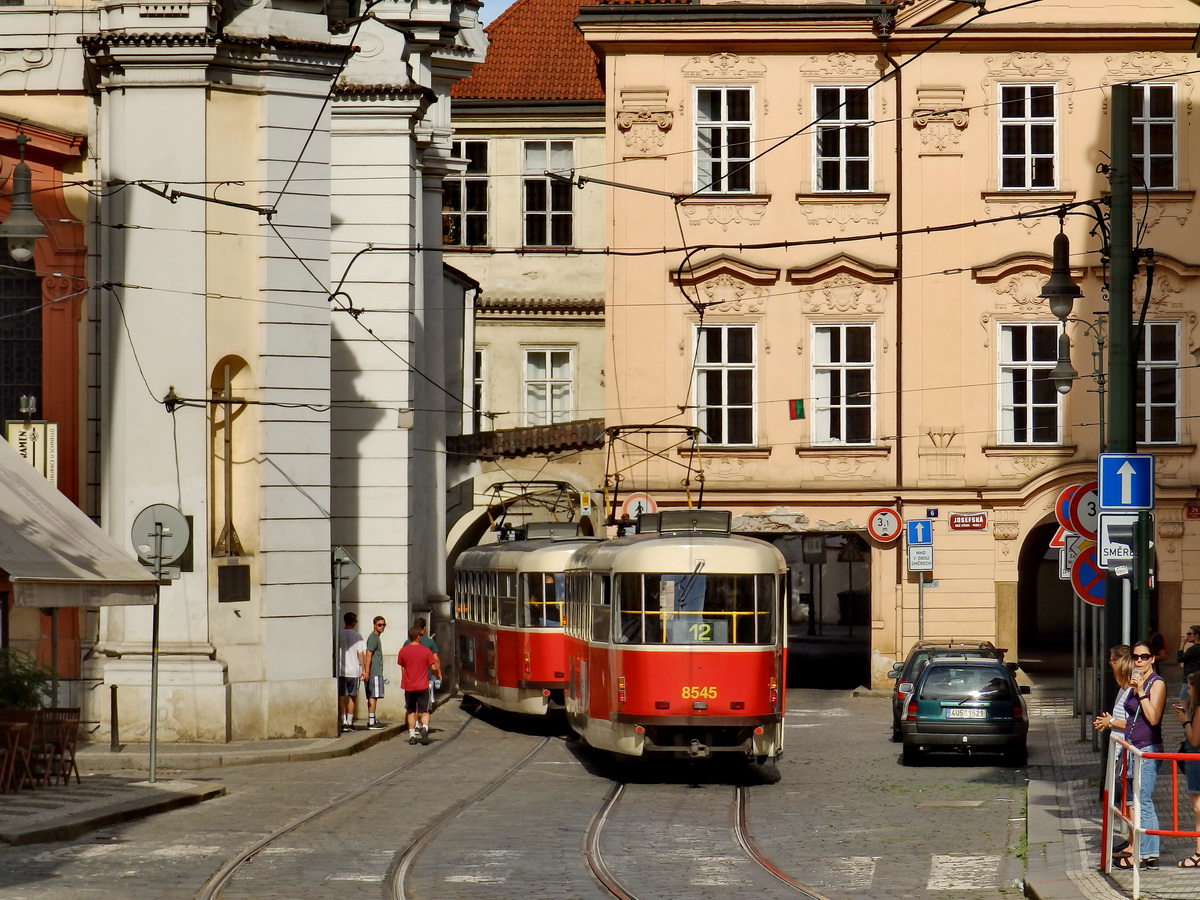 Прага, Tatra T3R.P № 8545