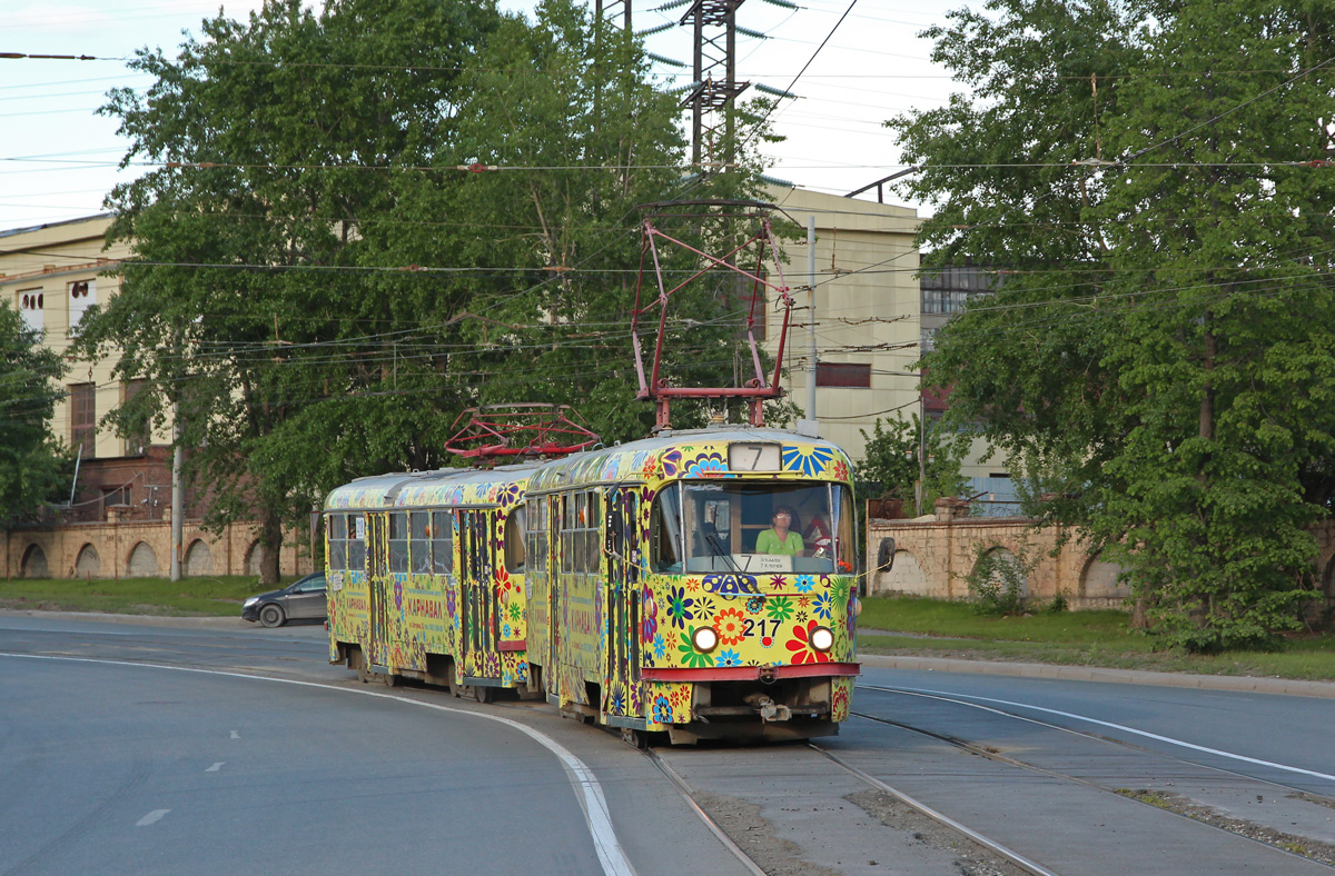 Екатеринбург, Tatra T3SU № 217