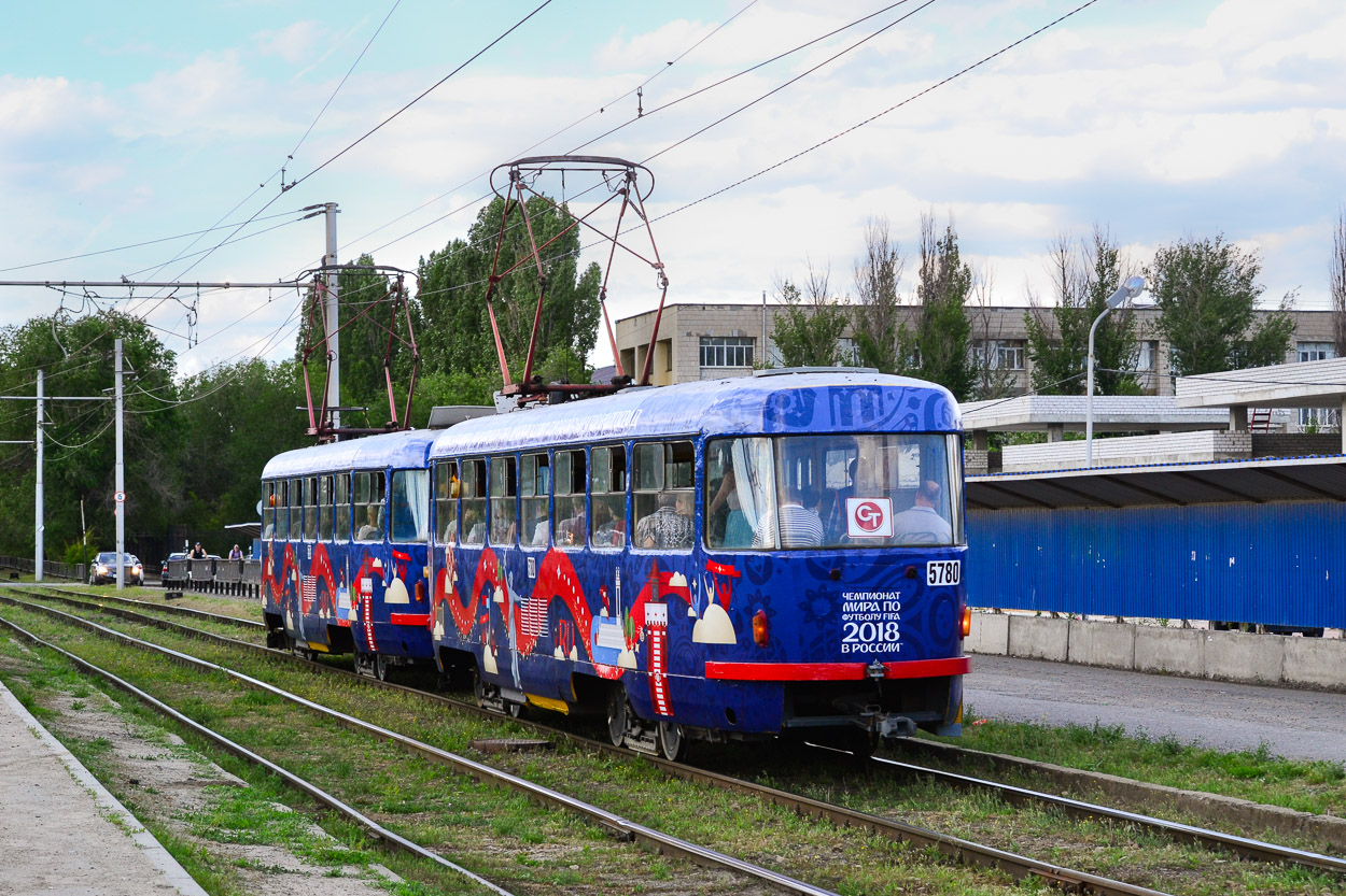 Volgograd, Tatra T3SU č. 5780 Volgograd, Tatra T3SU č. 5780