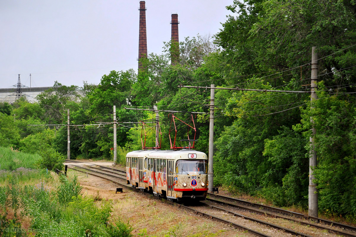 Волгоград, Tatra T3SU № 5813