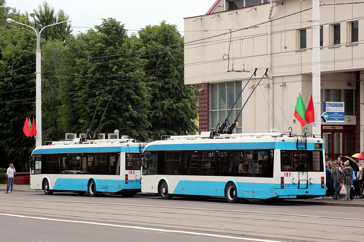 Витебск, БКМ 321 № 194; Витебск, БКМ 321 № 197