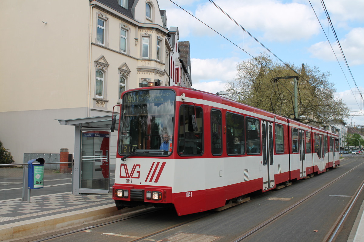 Duisburg, Duewag GT10NC-DU # 1041