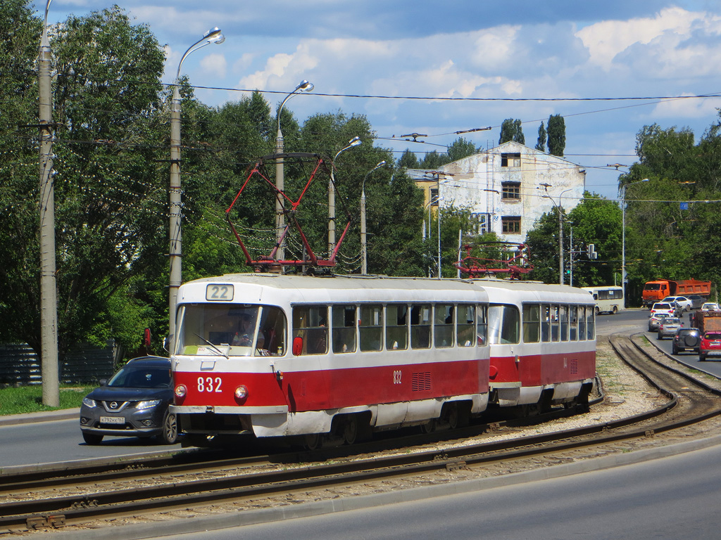 Samara, Tatra T3SU № 832 Samara, Tatra T3SU № 832