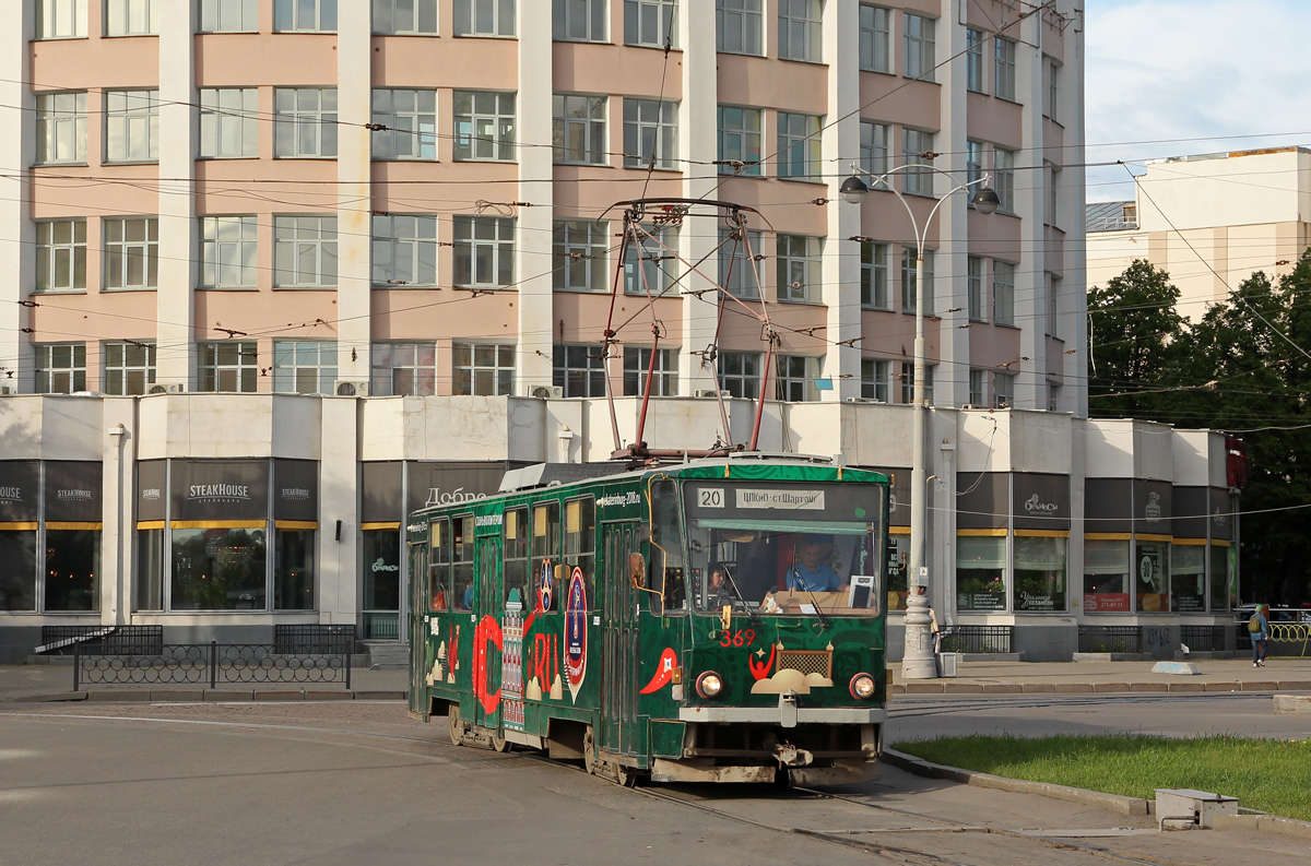Екатеринбург, Tatra T6B5SU № 369