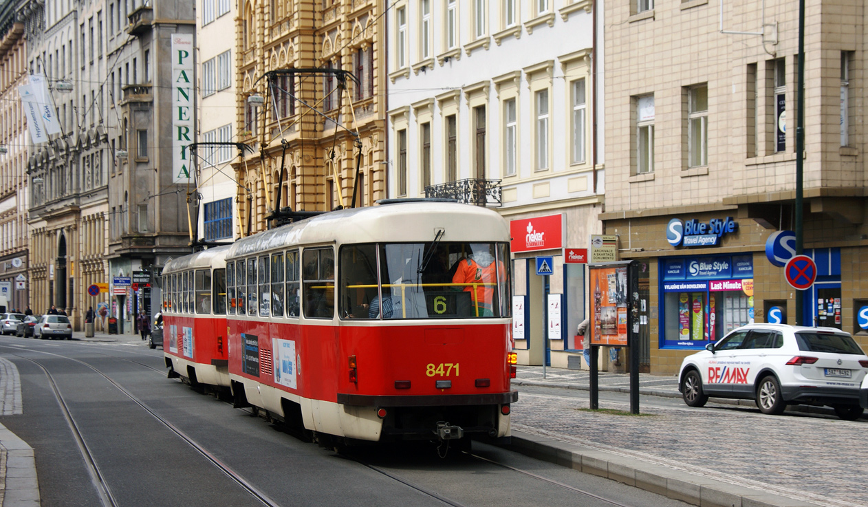 Прага, Tatra T3R.P № 8471